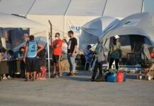 πρόσφυγες/μετανάστες Καρά Τεπέ μεταφορά