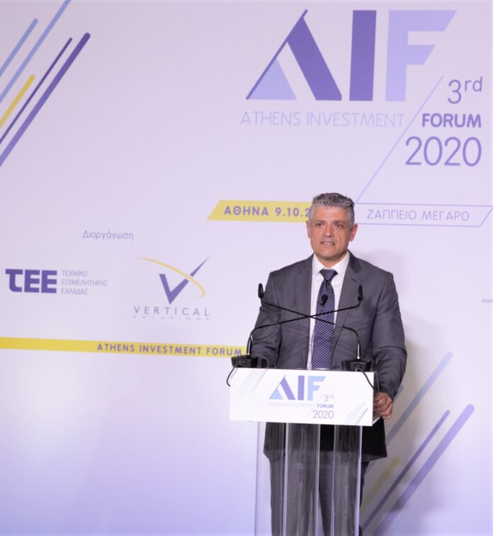 Ο κ. Γιάννης Μητρόπουλος , Γενικός Διευθυντής του Φυσικού Αερίου Ελληνική Εταιρεία Ενέργειας