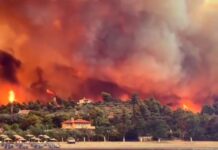 Spiegel : «Η αρχαία Ολυμπία ΄σώθηκε προς το παρόν΄. Καταστροφικές δασικές πυρκαγιές μαίνονται σε πολλές χώρες της Μεσογείου.