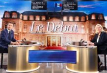 Ο Εμανουέλ Μακρόν και η Μαρίν Λεπέν έδωσαν «μάχη» στο debate