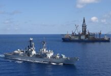 Η Ιταλία έστειλε πολεμικό σκάφος στο γεωτρύπανο της ΕΝΙ στην Κύπρο