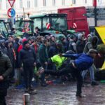 Βρυξέλλες: Αυγά (μάλλον φρέσκα) και πέτρες από εξαγριωμένους αγρότες
