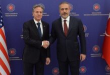 Συνάντηση Μπλίνκεν - Φιντάν - Ο ΥΠΕΞ των ΗΠΑ χαιρέτισε τις συνεχιζόμενες επαφές μεταξύ Τουρκίας και Ελλάδας